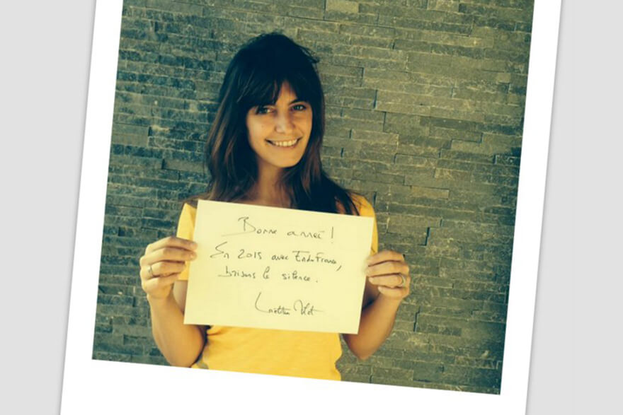 Laätitia Milot et Endofrance Bonne année 2015