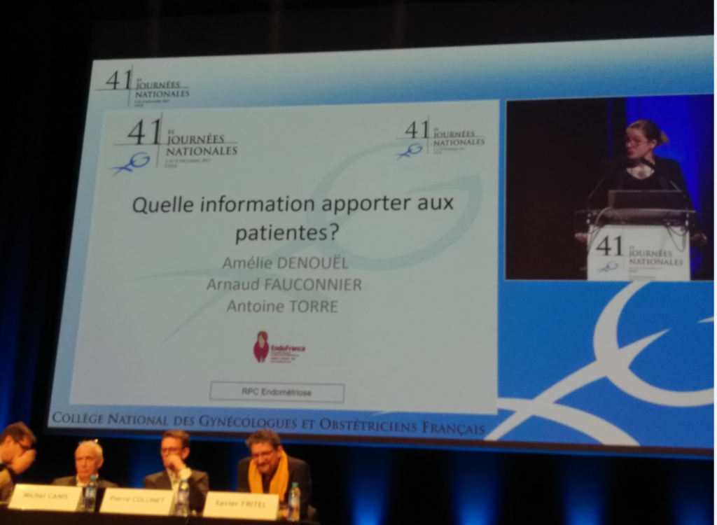 Congres CNGOF présentation des recommandations HAS chapitre EndoFrance